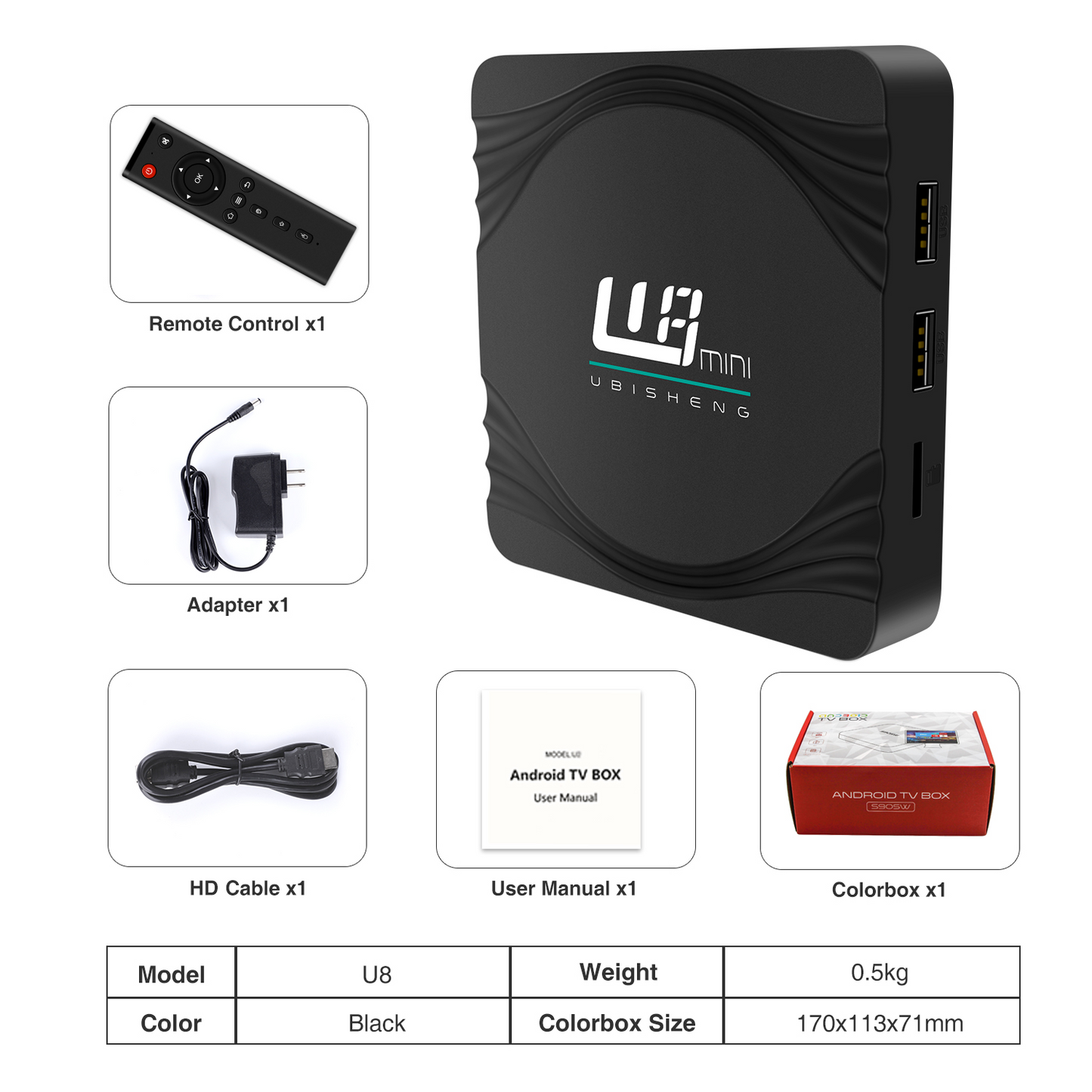 U8 Android TV Box